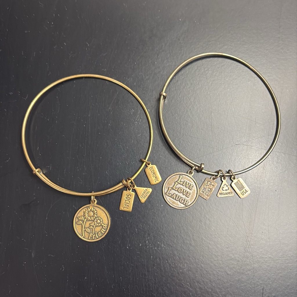 Wind & Fire “Friends”, “Live Love Laugh” Bracelets